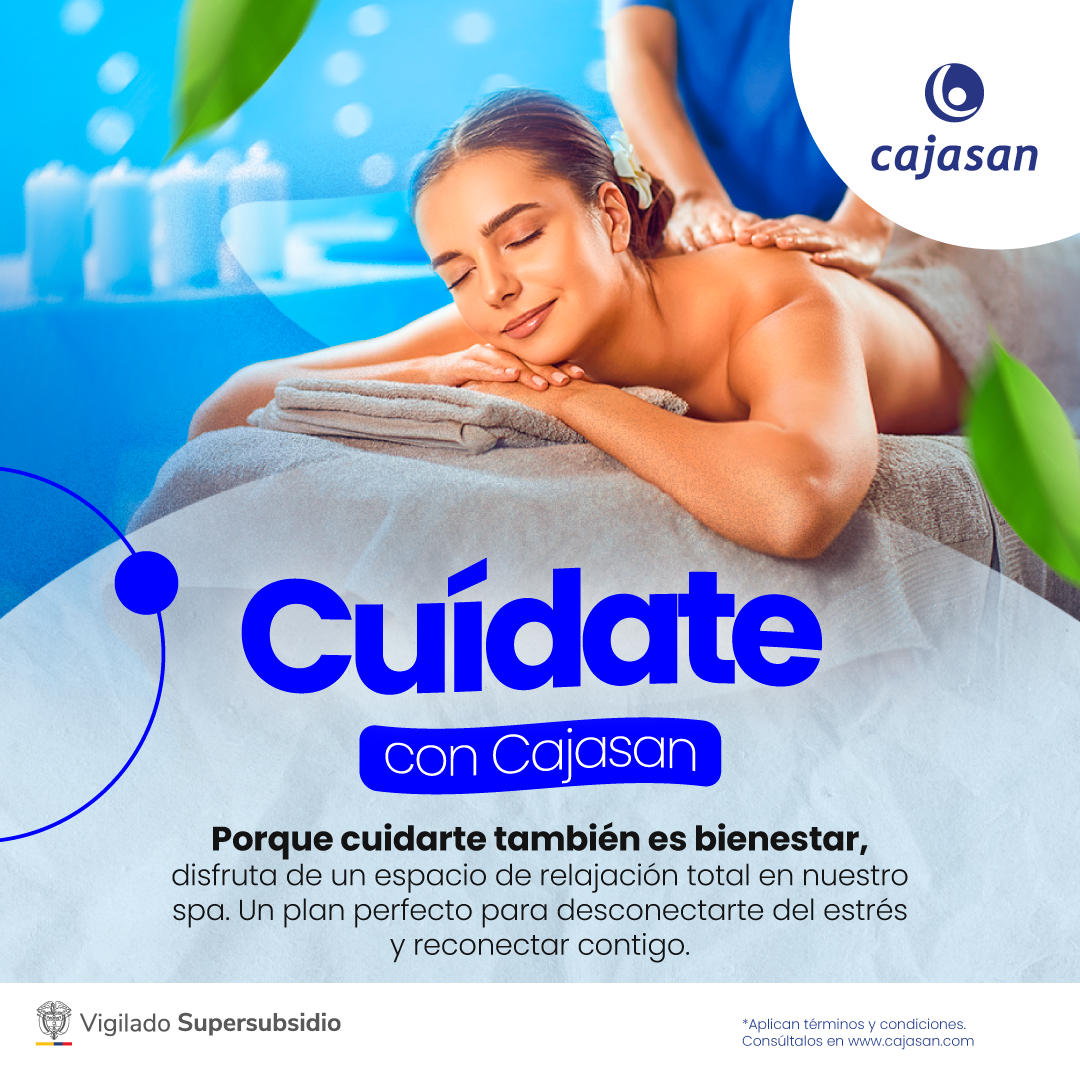 Banner del evento:Cuídate con Cajasan