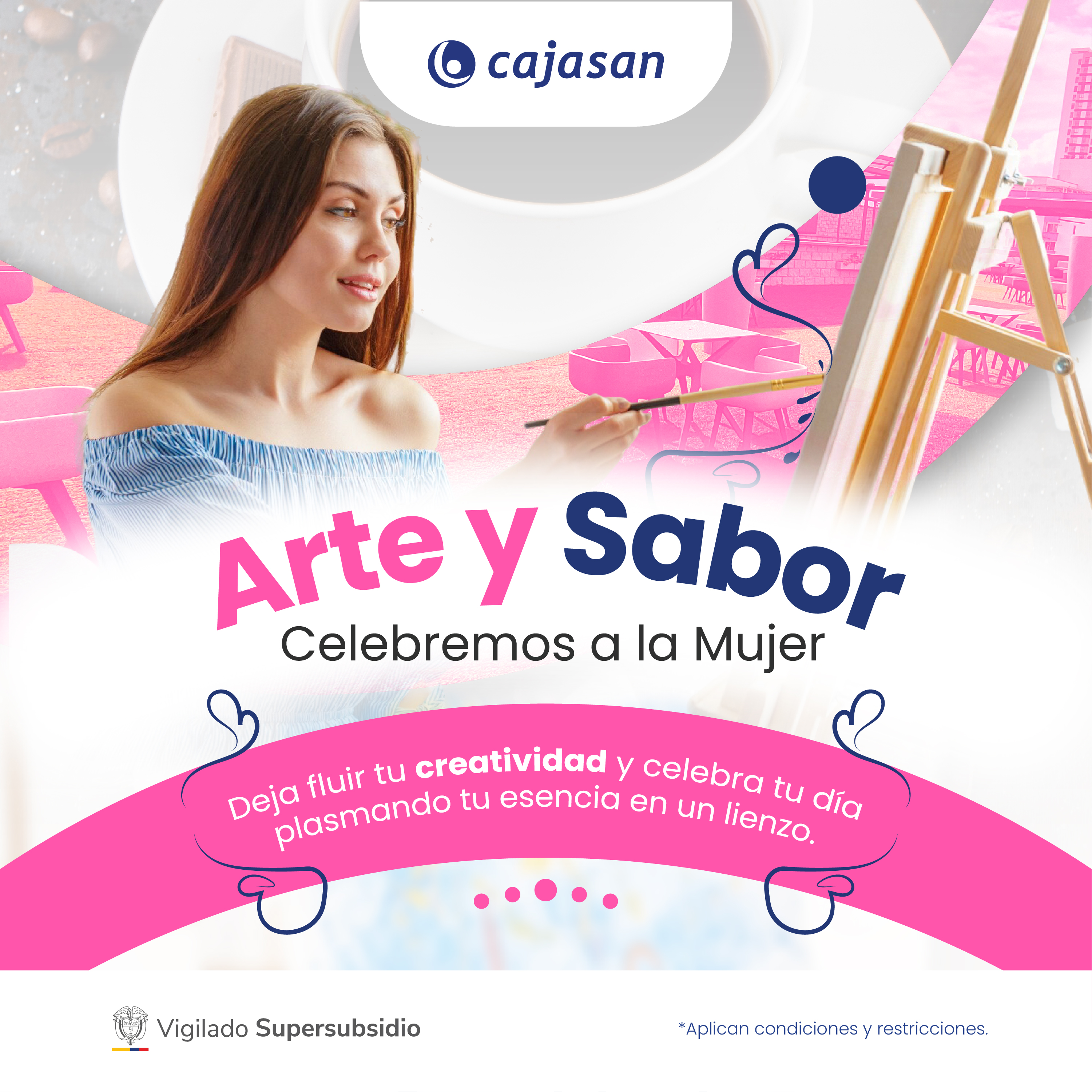 Banner del evento:Arte y Sabor