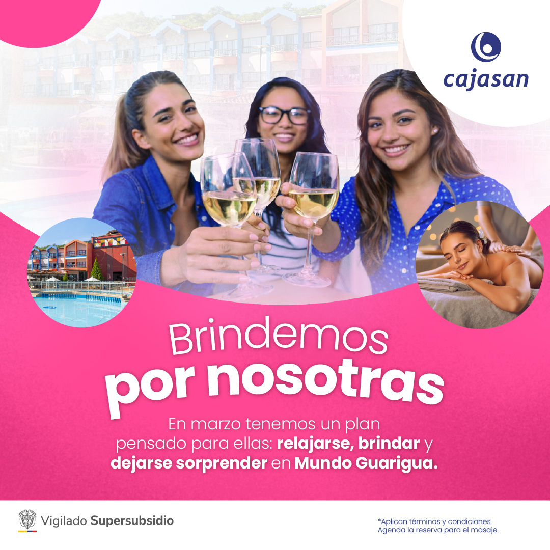 Banner del evento:Brindemos por nosotras